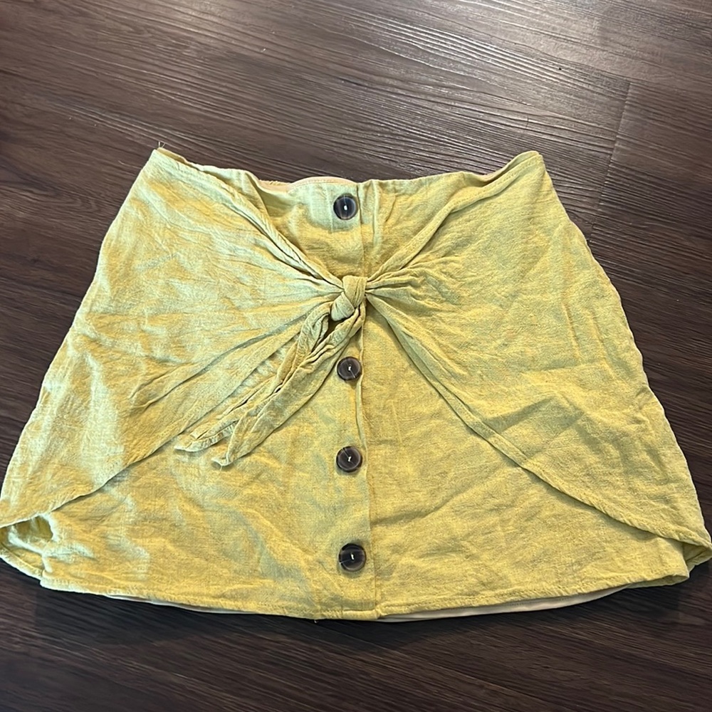 Pink lily skirt